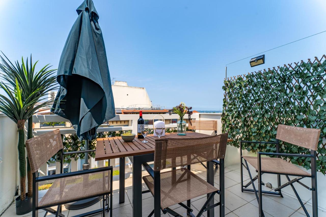 Piton Des Neiges - Nid Douillet Terrasse Vue Port Apartment Arcachon Exterior photo